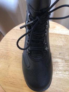 Preview: Winterstiefel Gr. 36 schwarz weiter Schaft